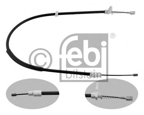 Трос стояночного тормоза задний правый Febi 34912 цена, от 16.20 USD