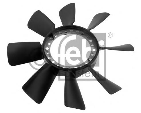 34466 Febi ventilador (roda de aletas do radiador de esfriamento)