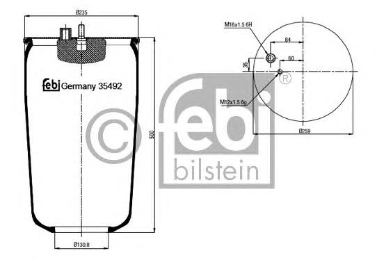 72.4884.S02 SEM SEM coxim pneumático (suspensão de lâminas pneumática do eixo traseiro)