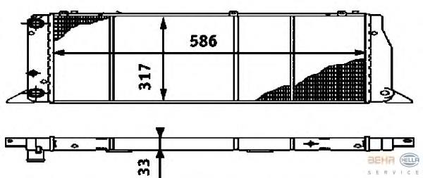 Compre R20006 Sato Tech Radiador de esfriamento de motor