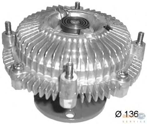 Acoplamento viscoso de ventilador de esfriamento 2100500009 Sachs