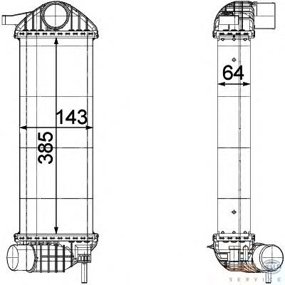 Compre 344980 Kale Radiador de intercooler