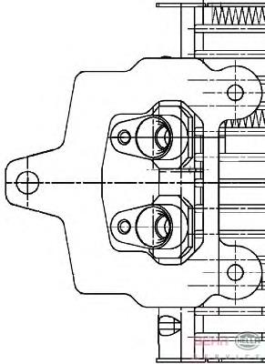 Радиатор охлаждения, АКПП/КПП HELLA 8MO376726291 цена, от 54.24 USD
