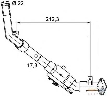 Регулирующий клапан охлаждающей жидкости HELLA 9XL351328031 цена, от 35.39 USD