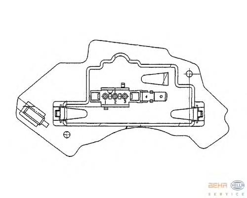 Реле отопителя HELLA 5HL351321131 цена, от 50.66 USD