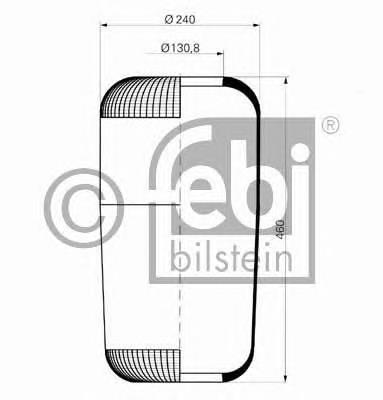 2720 Дорожная Карта coxim pneumático (suspensão de lâminas pneumática do eixo)