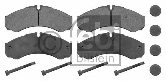 Купить 16704 Febi Колодки тормозные задние, дисковые