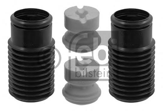 82422901 Fiat/Alfa/Lancia pára-choque (grade de proteção de amortecedor dianteiro + bota de proteção)