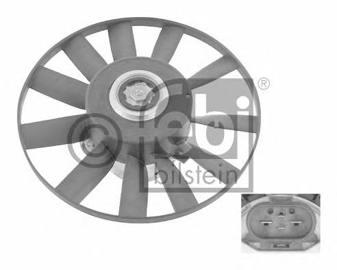 Motor de ventilador do sistema de esfriamento 26571 Febi