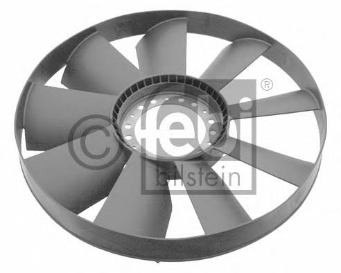 Ventilador (roda de aletas) do radiador de esfriamento 49813 NRF