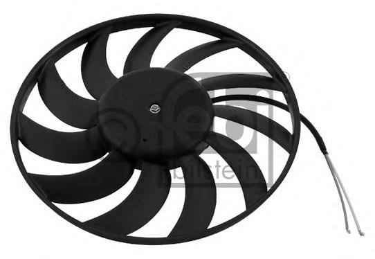 31024 Febi ventilador elétrico de esfriamento montado (motor + roda de aletas)