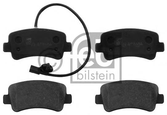 323027 Daco Sapatas do freio traseiras de disco