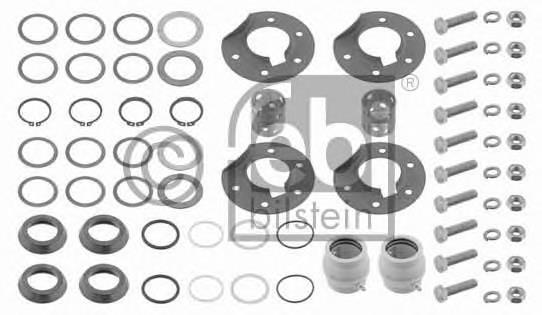 10.33128 Diesel Technic kit de reparação dos freios traseiros