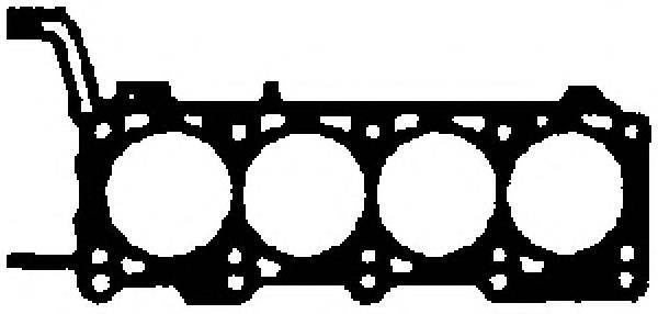 057103383BQ VAG прокладка головки блока цилиндров (гбц правая)
