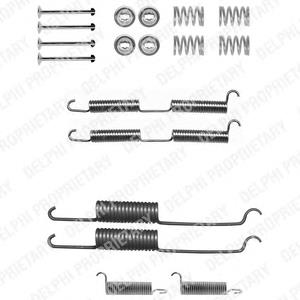 Ремкомплект тормозных колодок LY1124 Delphi