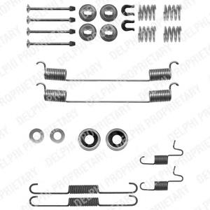 LY1314 Delphi kit de montagem das sapatas traseiras de tambor