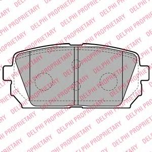 Колодки дисковые  Delphi LP2051 цена, от 16.20 USD