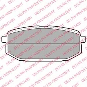 Задние тормозные колодки SP1185 Hi-q