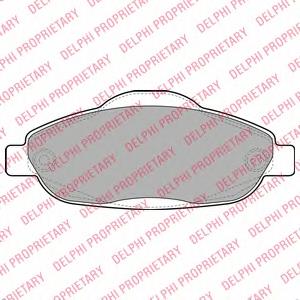 Купить LP2070 Delphi Колодки тормозные