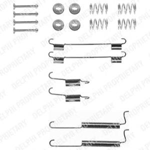 LY1292 Delphi kit de montagem das sapatas traseiras de tambor