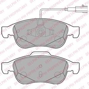 Передние тормозные колодки LP2220 Delphi