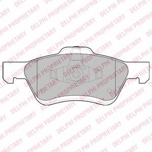 Передние тормозные колодки LP2161 Delphi