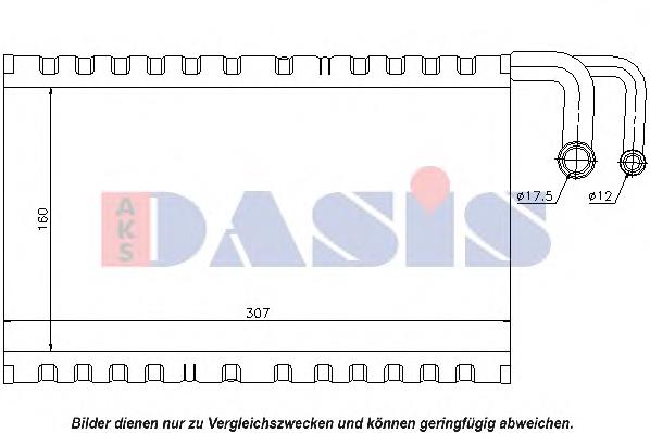 820102N Dasis vaporizador de aparelho de ar condicionado