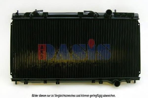 Radiador de esfriamento de motor ADC49849C Blue Print