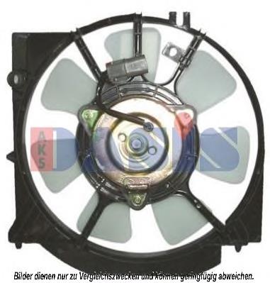 Difusor do radiador de aparelho de ar condicionado, montado com roda de aletas e o motor para Mazda Demio (DW)