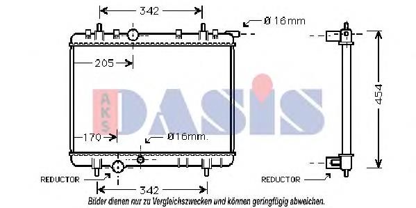 Испаритель кондиционера 820099N Dasis