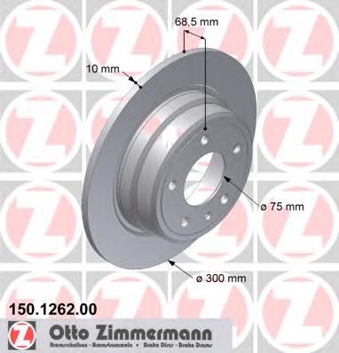 Тормозные диски 150126200 Zimmermann