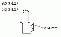 7700310098 Renault (RVI) amortecedor dianteiro