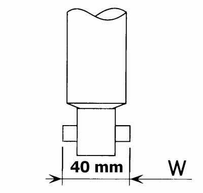 MM00426 Japan Parts amortecedor traseiro