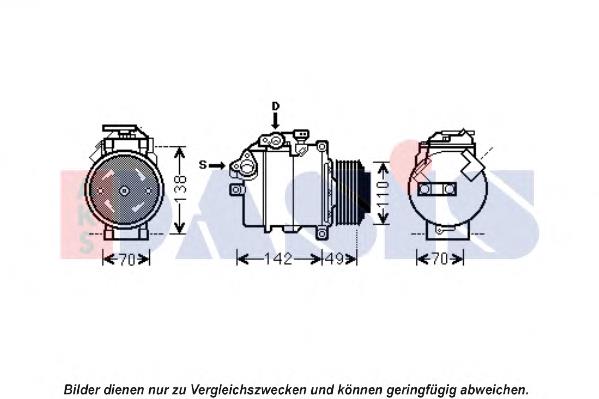 851913N Dasis compressor de aparelho de ar condicionado