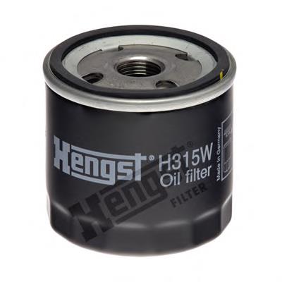 H315W Hengst filtro de óleo