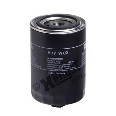 H17W02 Hengst filtro de óleo