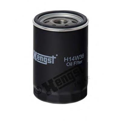 H14W36 Hengst filtro de óleo