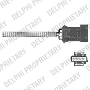 Sonda lambda, sensor de oxigênio até o catalisador ES2034112B1 Delphi