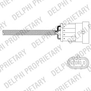 ES20345-12B1 Delphi sonda lambda, sensor de oxigênio até o catalisador