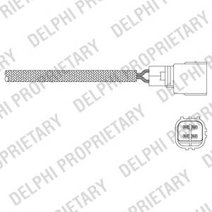 Sonda lambda, sensor de oxigênio até o catalisador ES2033612B1 Delphi