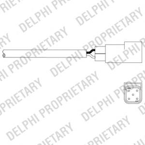 ES2033412B1 Delphi sonda lambda, sensor de oxigênio até o catalisador