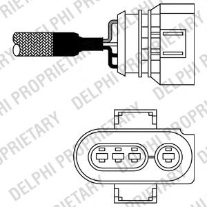 Sonda lambda, sensor de oxigênio ES1097712B1 Delphi