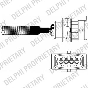 ES1098212B1 Delphi sonda lambda, sensor de oxigênio até o catalisador