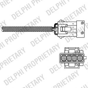 ES1079512B1 Delphi sonda lambda, sensor direito de oxigênio até o catalisador