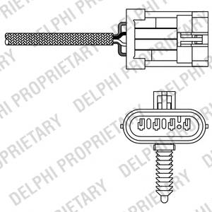 ES2029912B1 Delphi sonda lambda, sensor de oxigênio até o catalisador