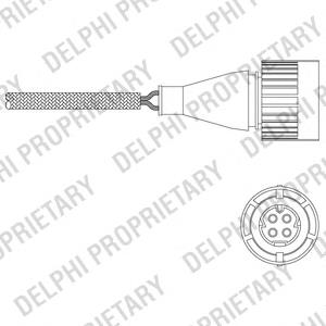 Sonda lambda, sensor de oxigênio ES1104712B1 Delphi