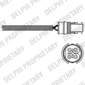 Sonda lambda, sensor de oxigênio ES2028812B1 Delphi