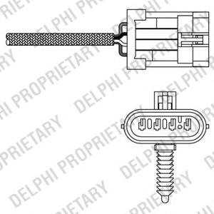 Sonda lambda, sensor de oxigênio Opel Astra F69