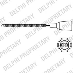 ES1067112B1 Delphi sonda lambda, sensor de oxigênio até o catalisador