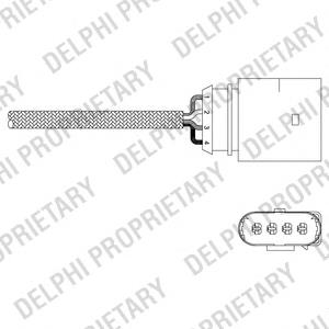 Лямбдазонд, датчик кислорода до катализатора Delphi ES2033812B1 цена, от 67.41 USD
